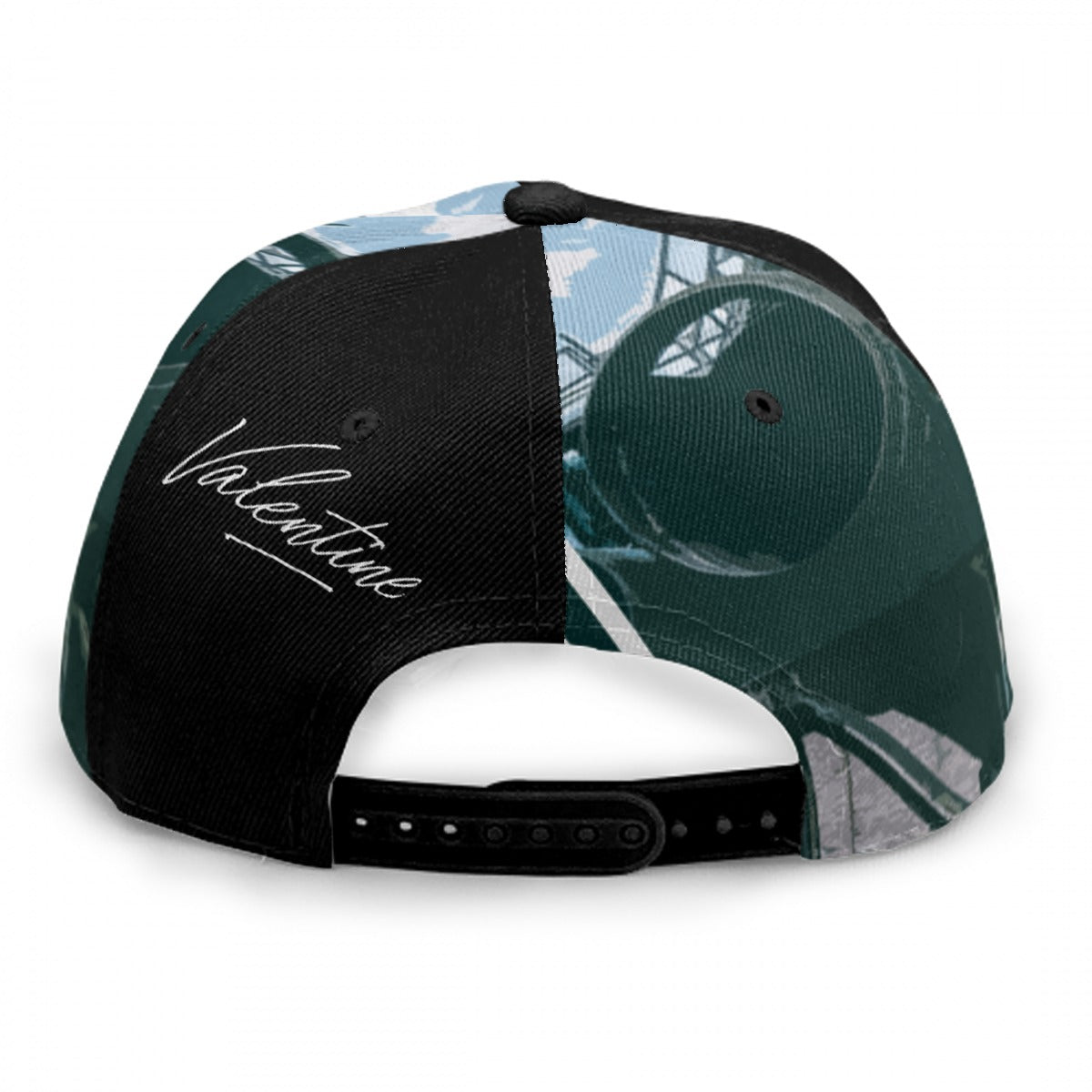 Baseball Cap With Flat Brim