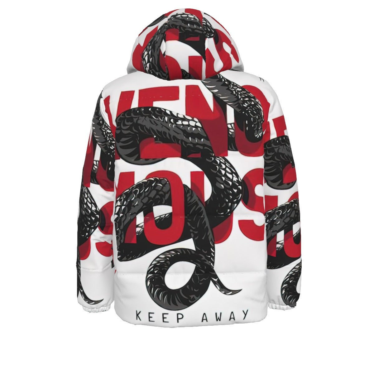 Mens Red Kundalini Snake Jacket
