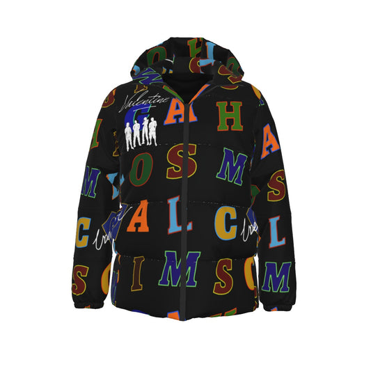 Valentine Letters Hooded Jacket Womans