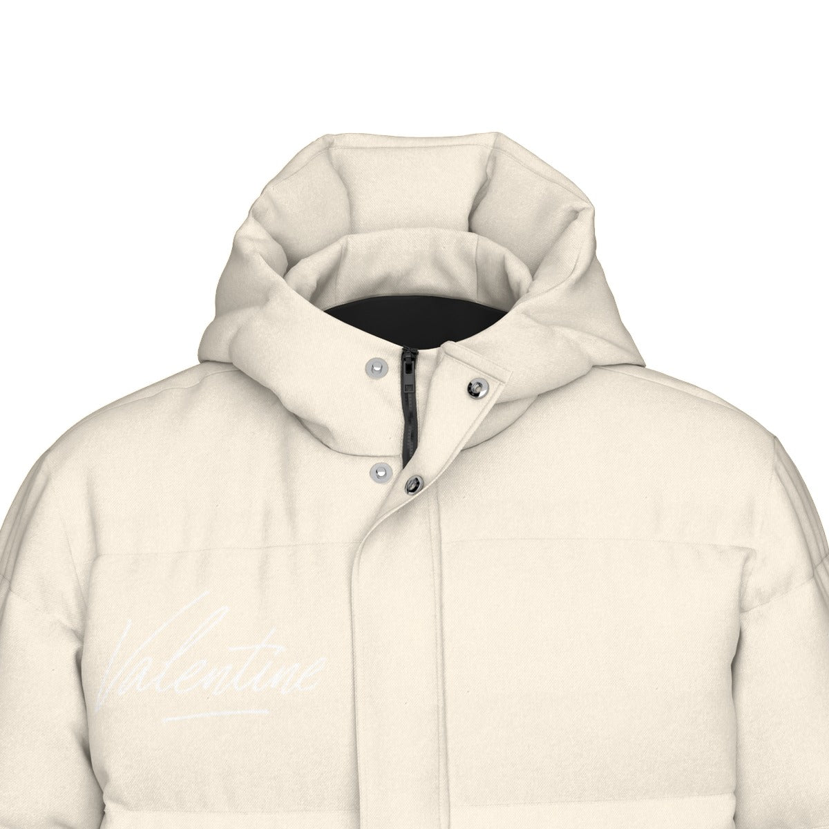 Valentine Cream Longline Jacket
