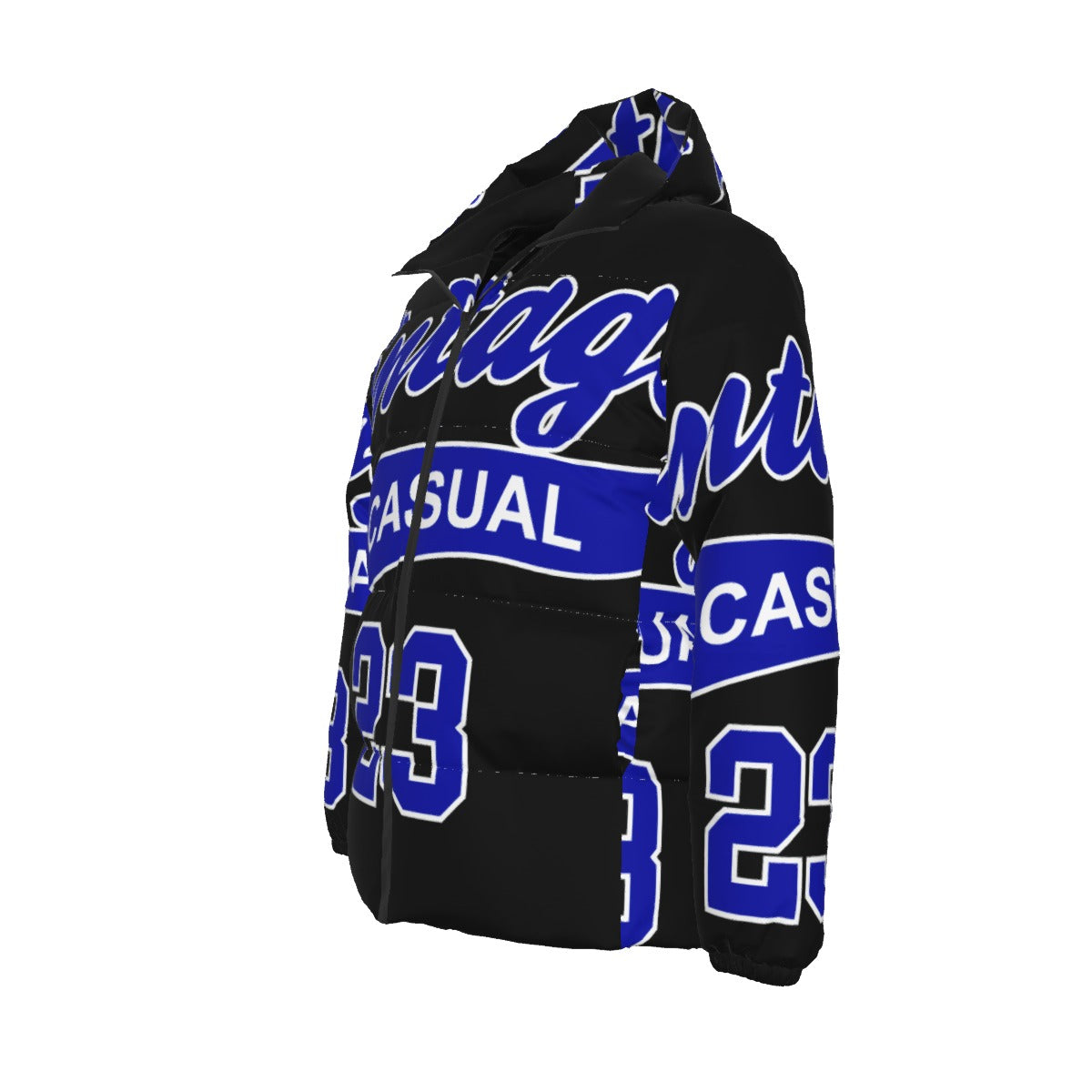 Money Blues Puffer Jacket