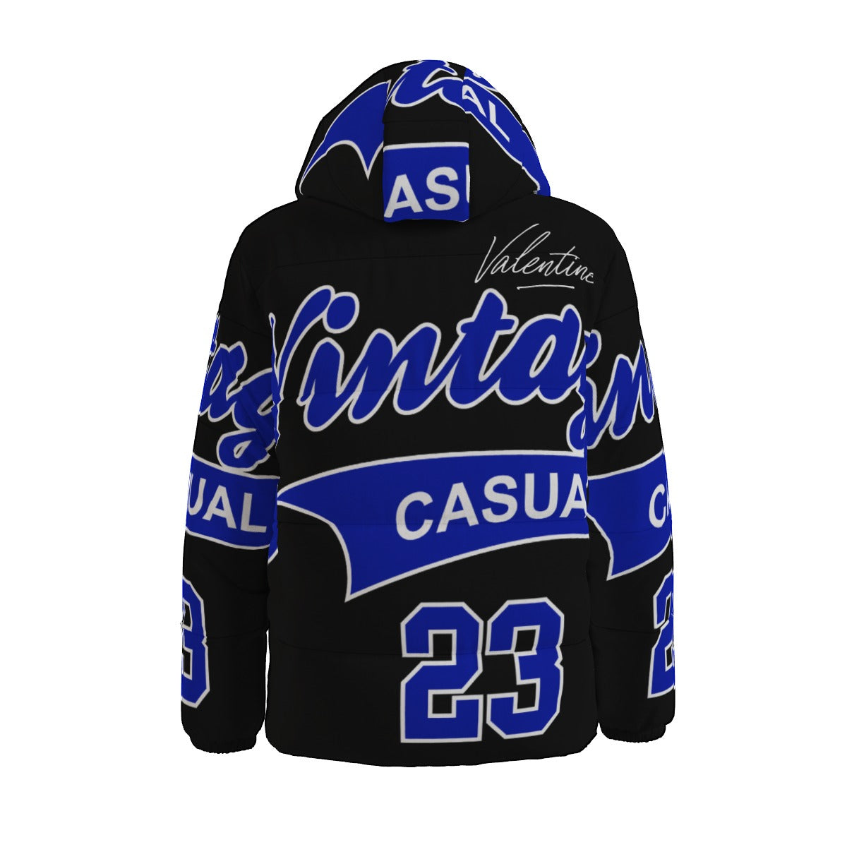 Valentine Money Blues Hooded Jacket