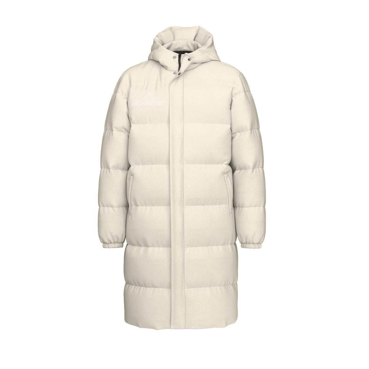 Valentine Cream Longline Jacket