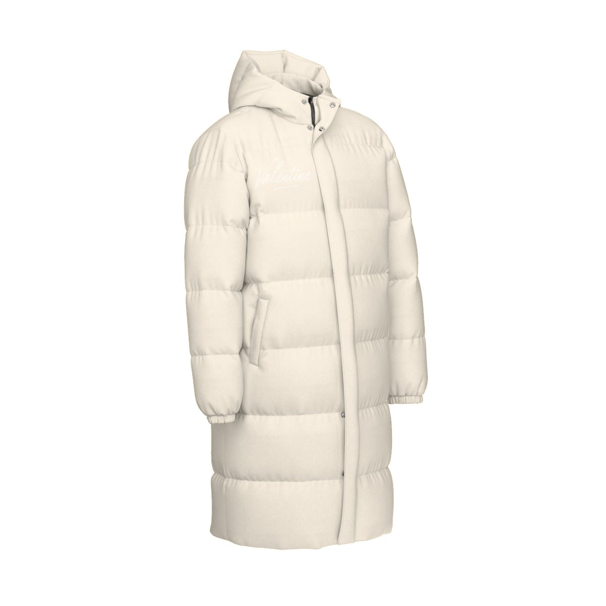 Valentine Cream Longline Jacket