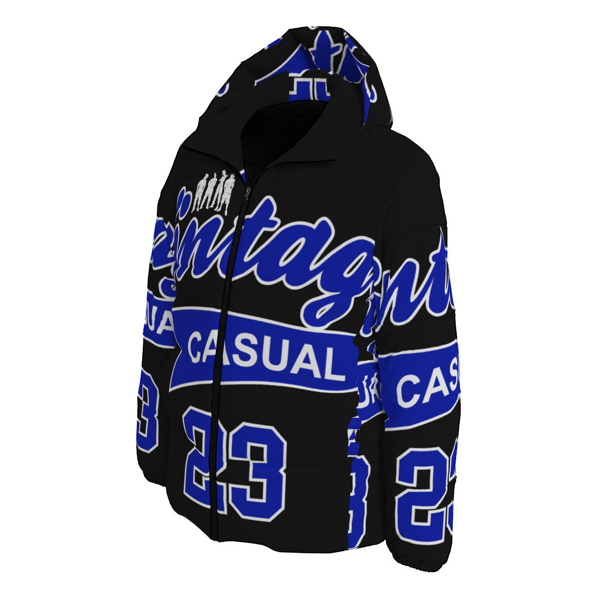 Valentine Money Blues Hooded Jacket