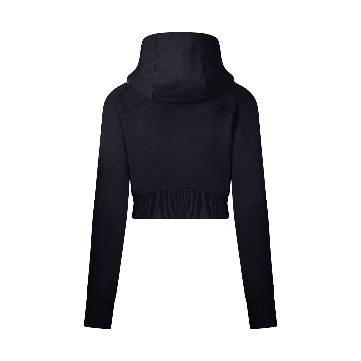 FATAL ATTRACTION Cropped Zip-Through Hoodie