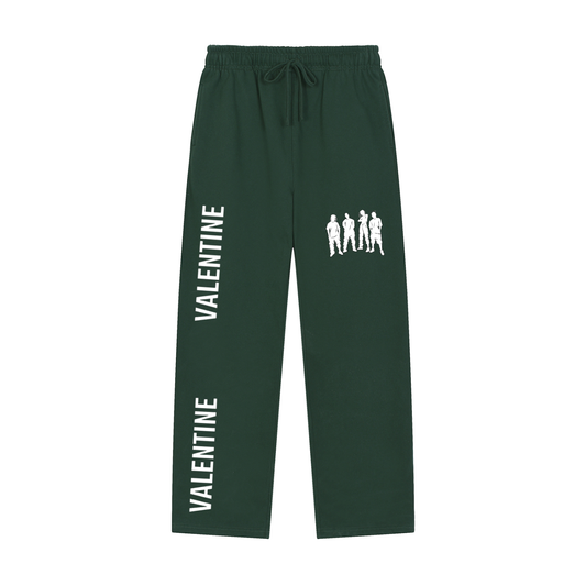 Solid Green Sweatpants