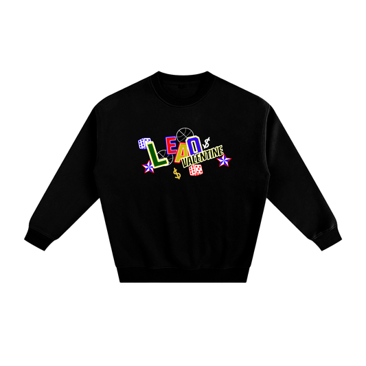 Fleeced Sweatshirt- Playful