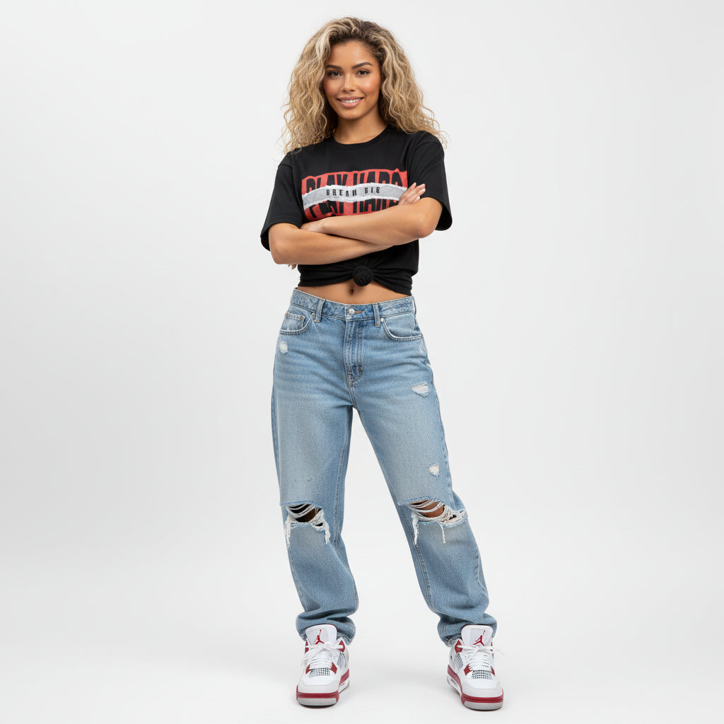 Woman's Heavyweight Earth Tone T-Shirt - Play Hard