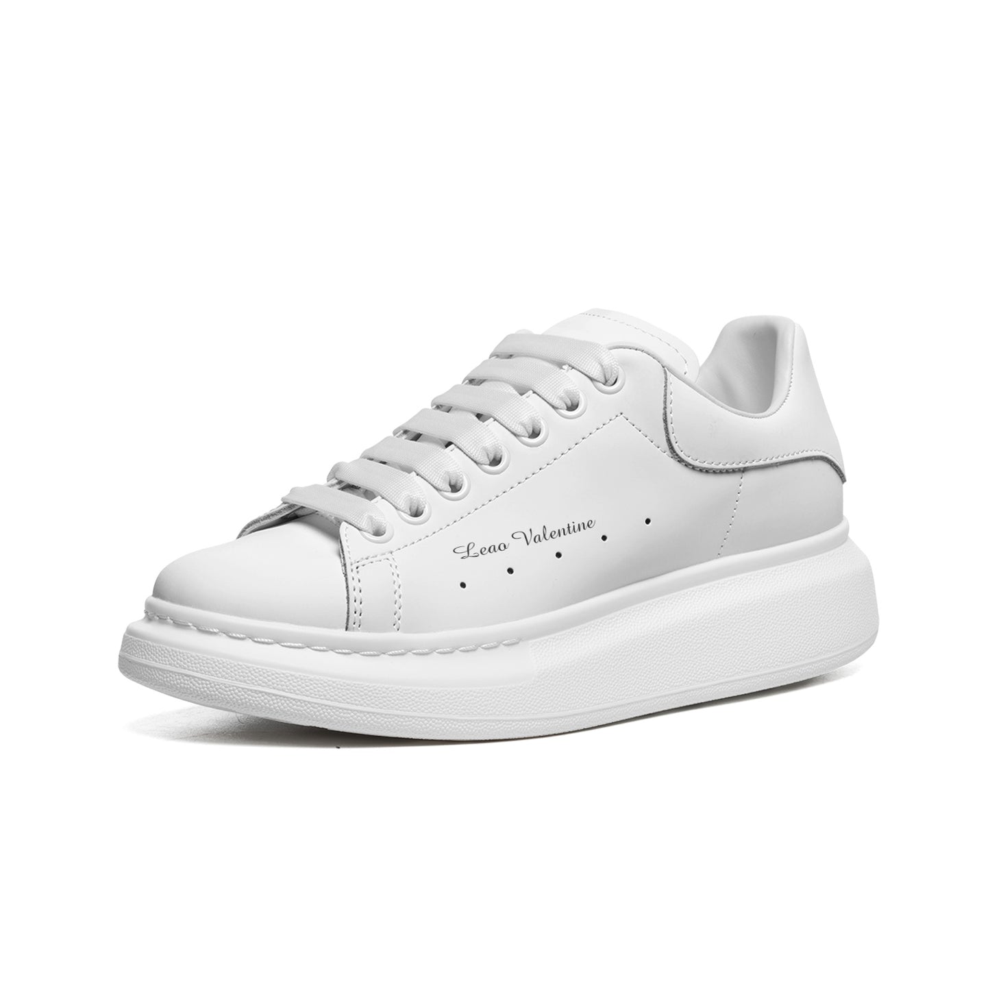 Mens Upper Class Smart Shoes In Pure White