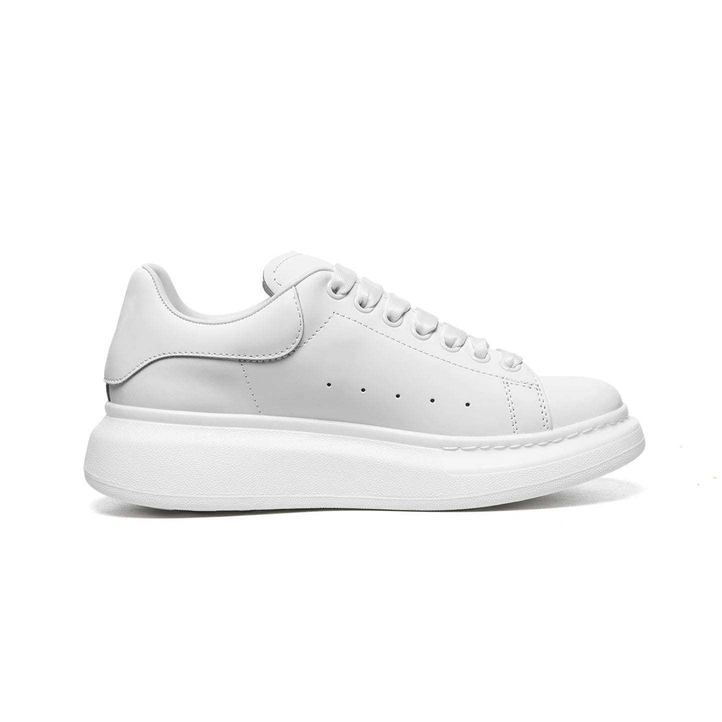 Mens Upper Class Smart Shoes In Pure White