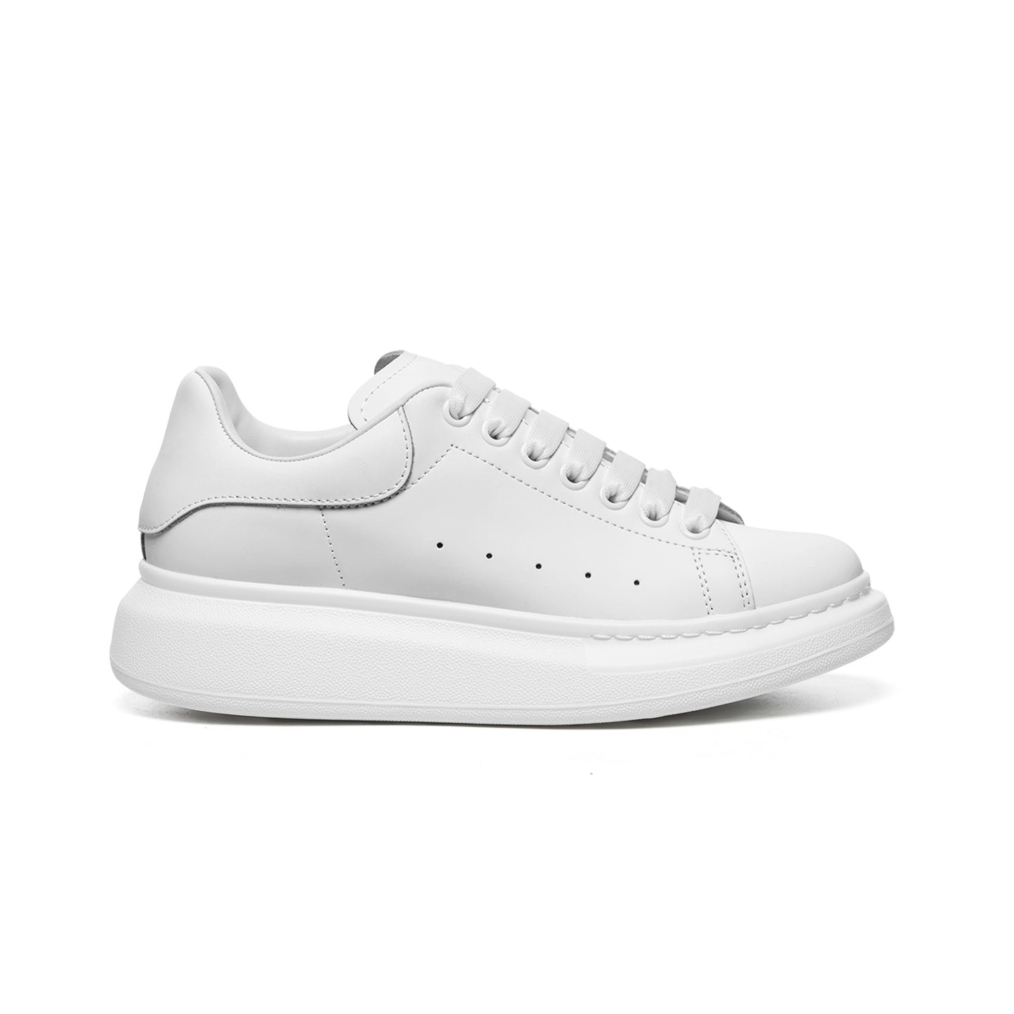Mens Upper Class Smart Shoes In Pure White
