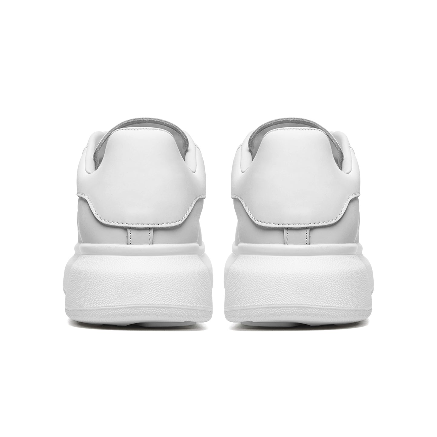 Mens Upper Class Smart Shoes In Pure White