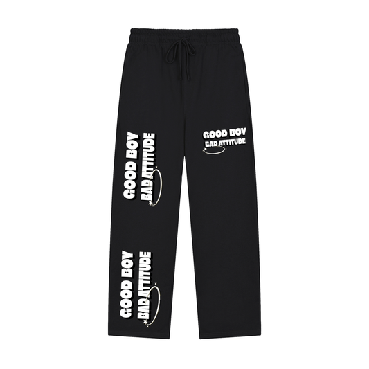 Bad Attitude Straight-Leg Sweatpants
