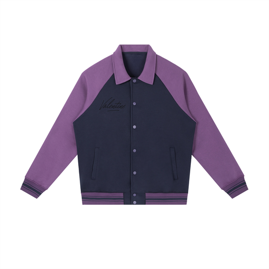Purple P Baseball Jacket