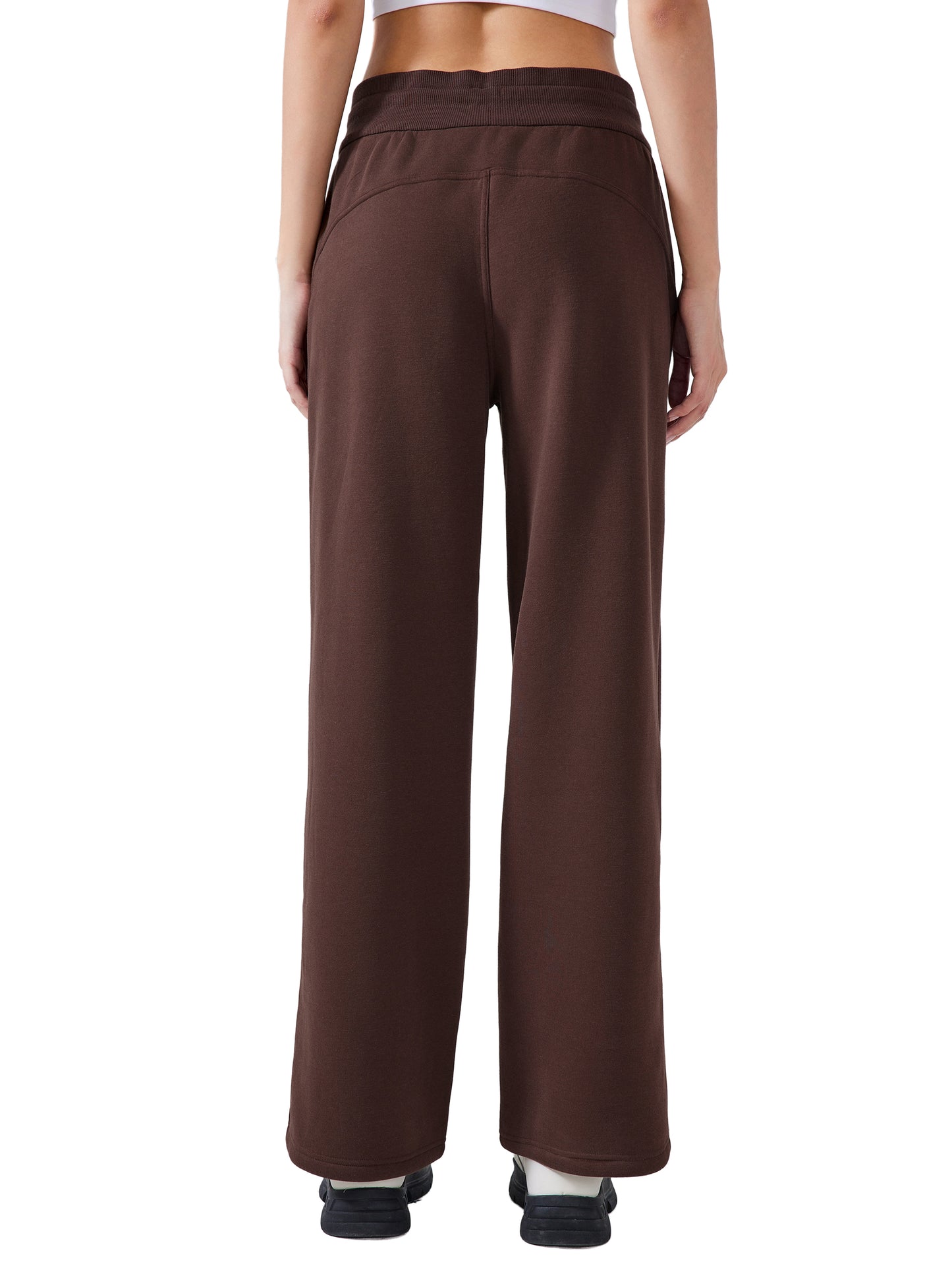 Black Straight Leg Tracksuit Pants