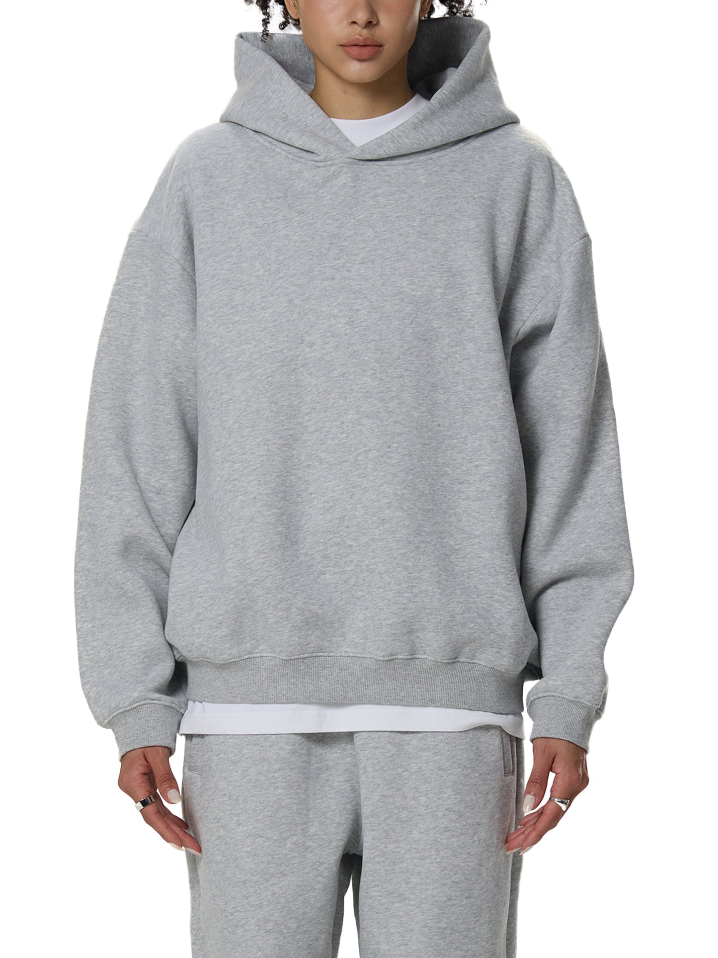 Bad Tracksuit Fleeced Boxy Hoodie