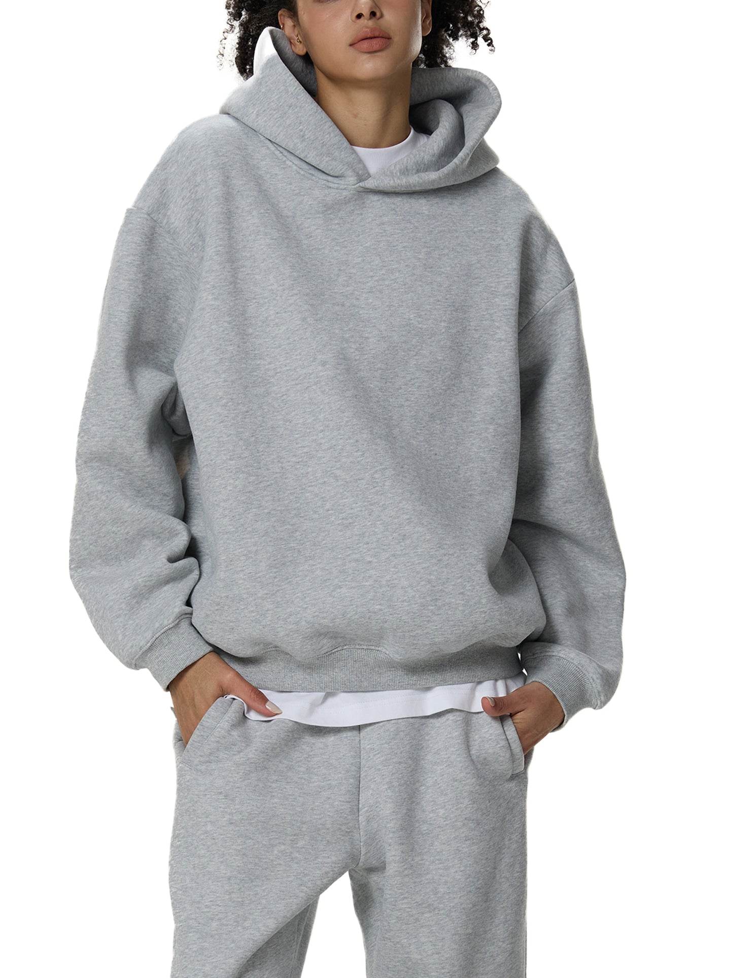 STREET DUNK Fleeced Boxy Hoodie