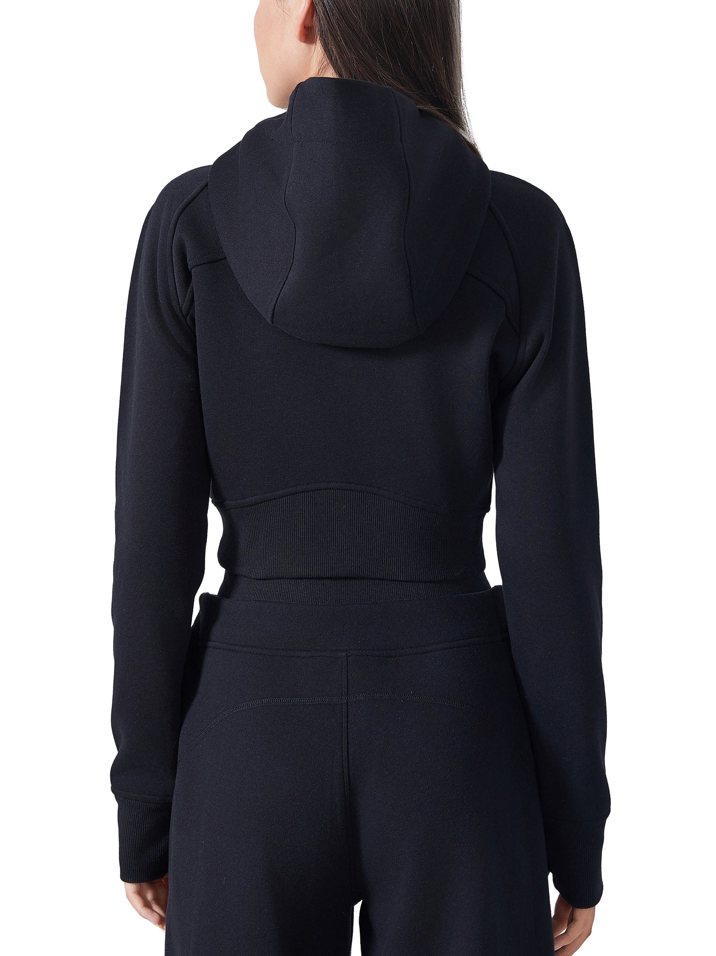 FATAL ATTRACTION Cropped Zip-Through Hoodie