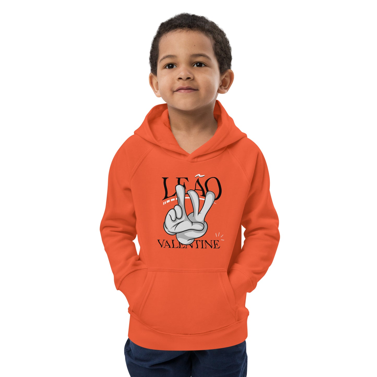 Kids Orange hoodie