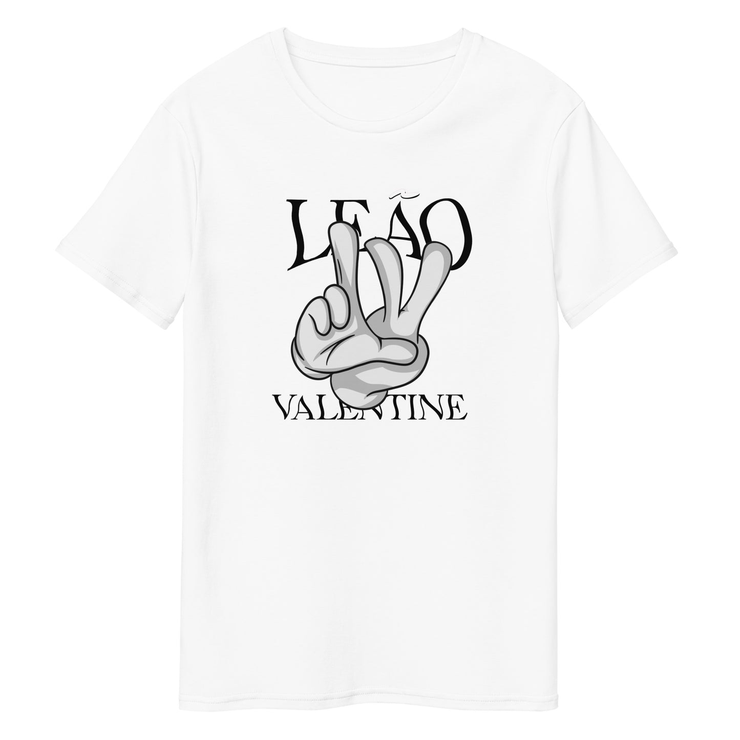 Men's Leao Valentine Pure White T-Shirt