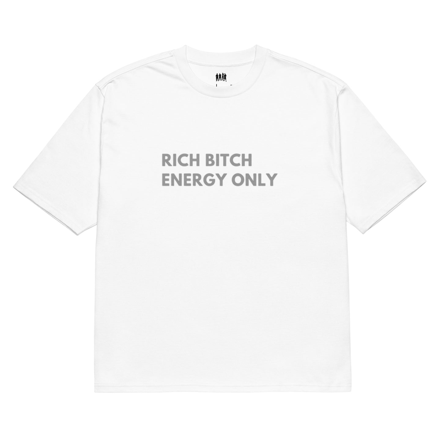 Womans Oversized Rich Energy Heavyweight T-Shirt
