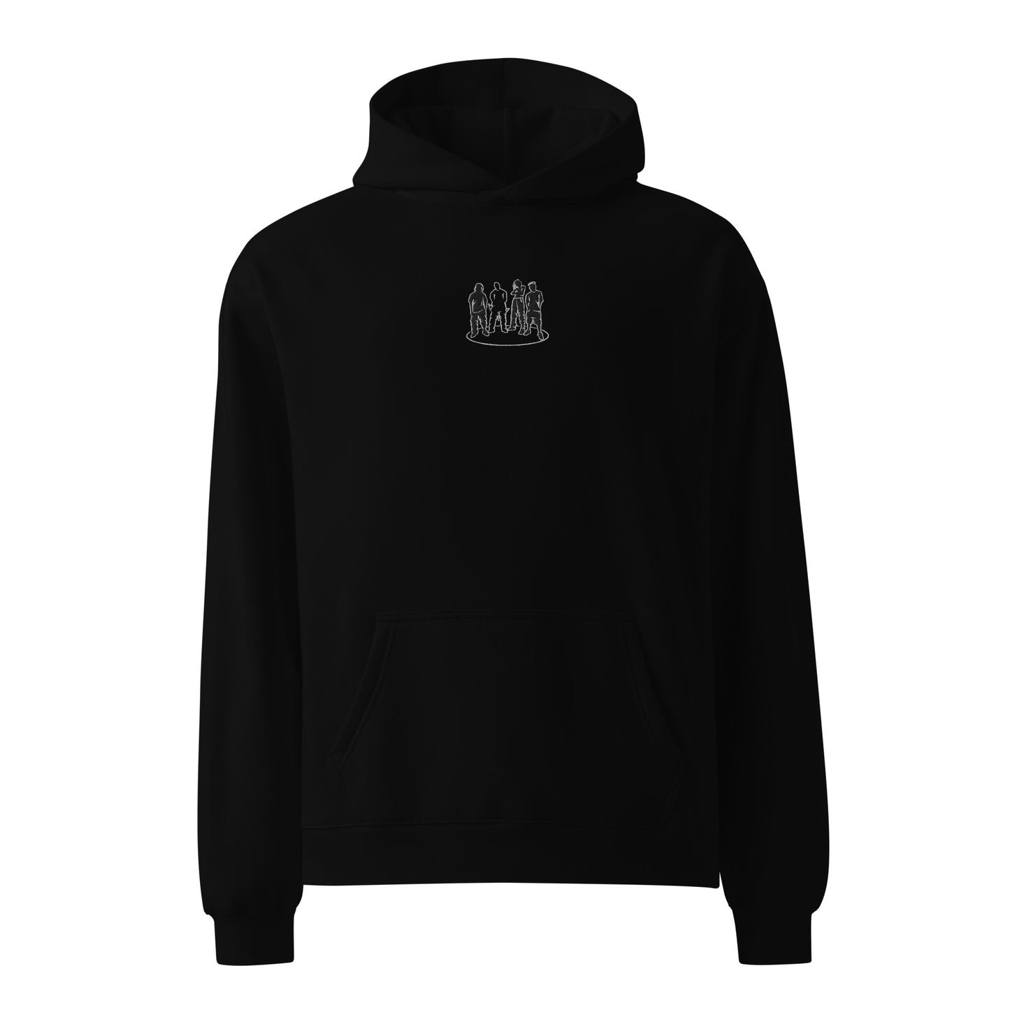 Hustlers Speech Oversized Hoodie