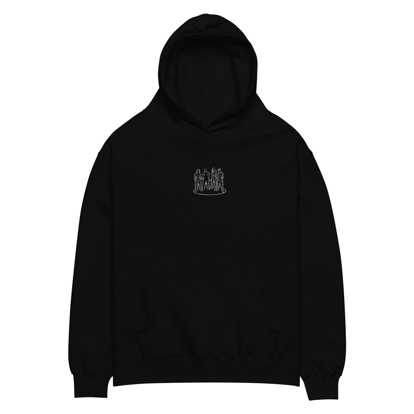 Hustlers Speech Oversized Hoodie