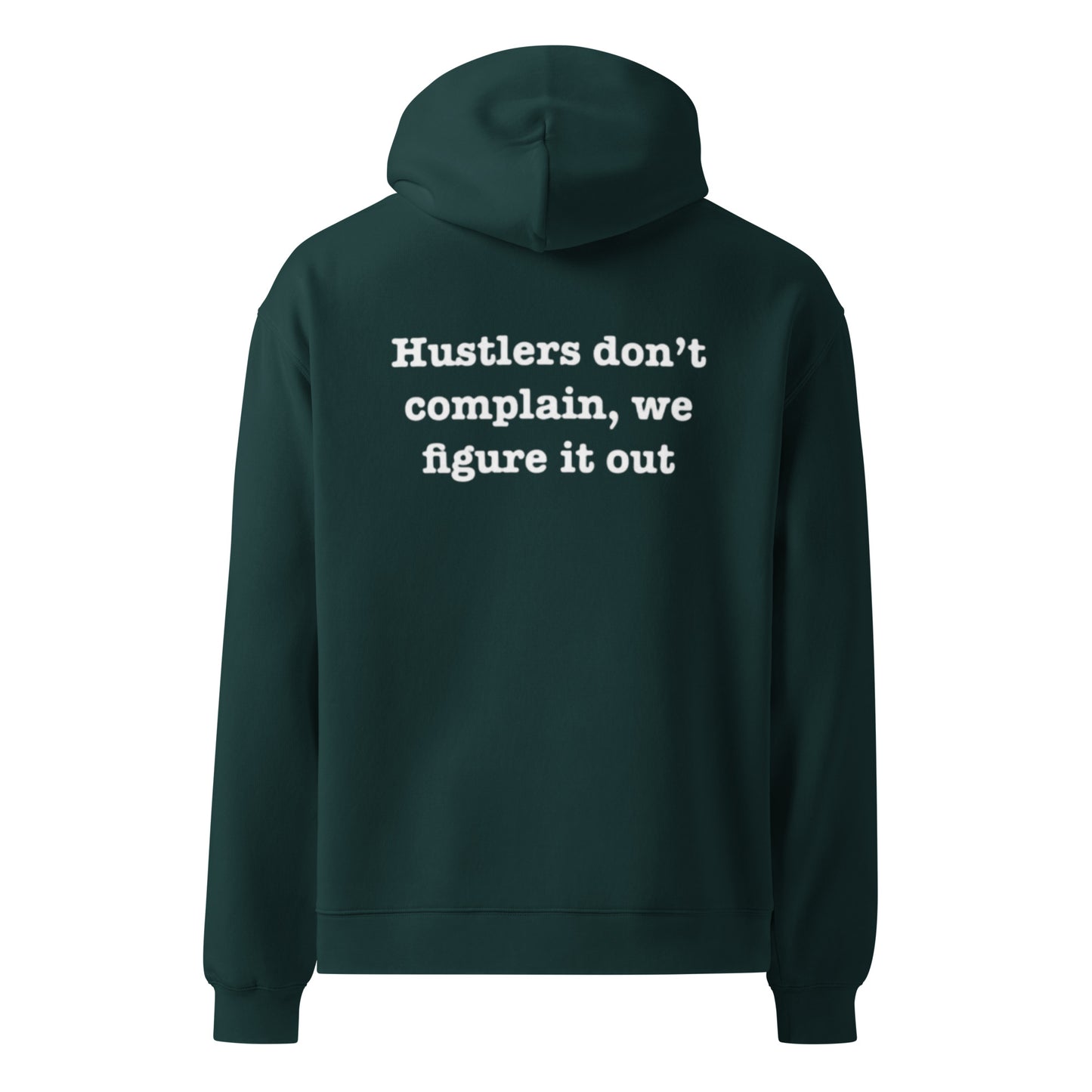 Hustlers Speech Oversized Hoodie