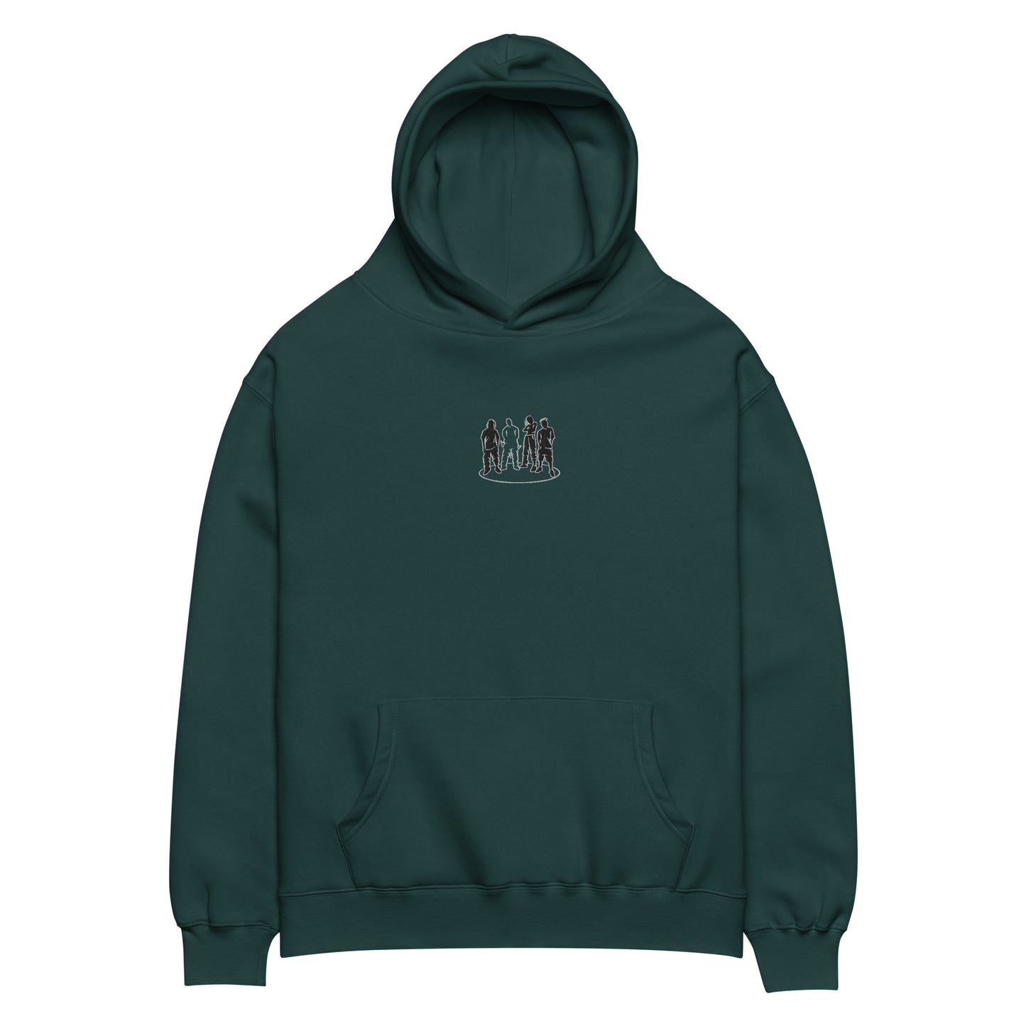 Hustlers Speech Oversized Hoodie