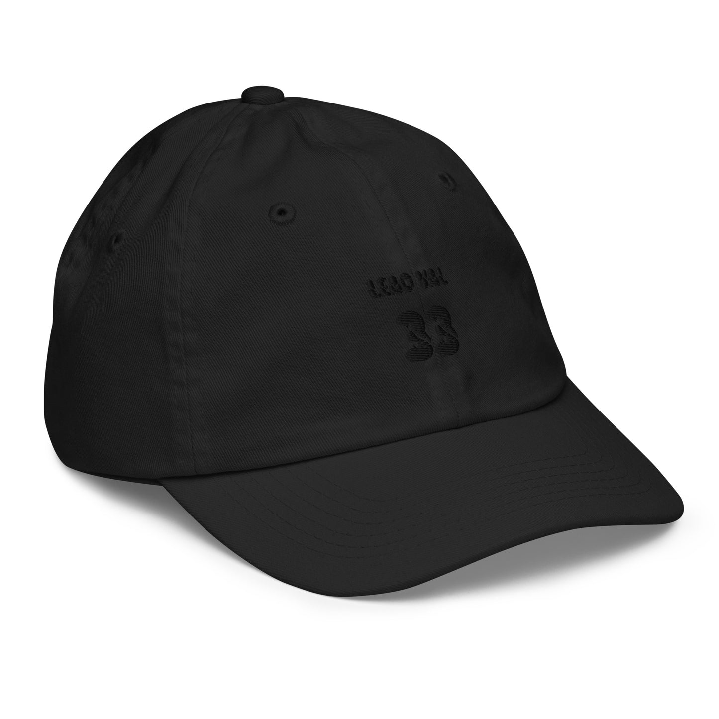 Kids Triple Black Baseball Cap