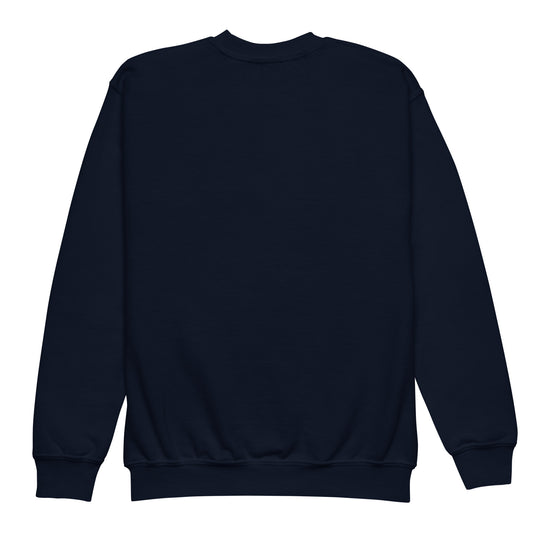 Kids Navy 33 Crewneck Sweatshirt