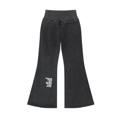 Big Mama Flared Fleece Pants