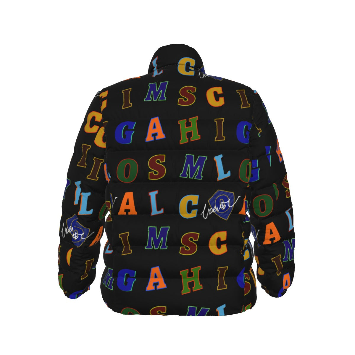 Valentine Letters  Puffer Jacket