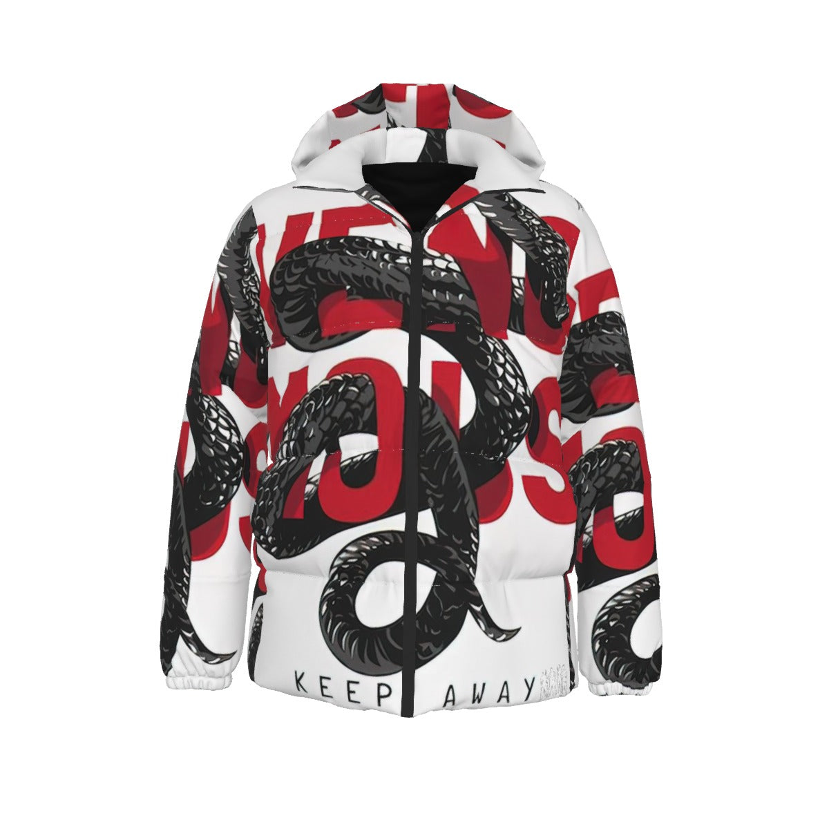 Womans Red Kundalini Snake Jacket