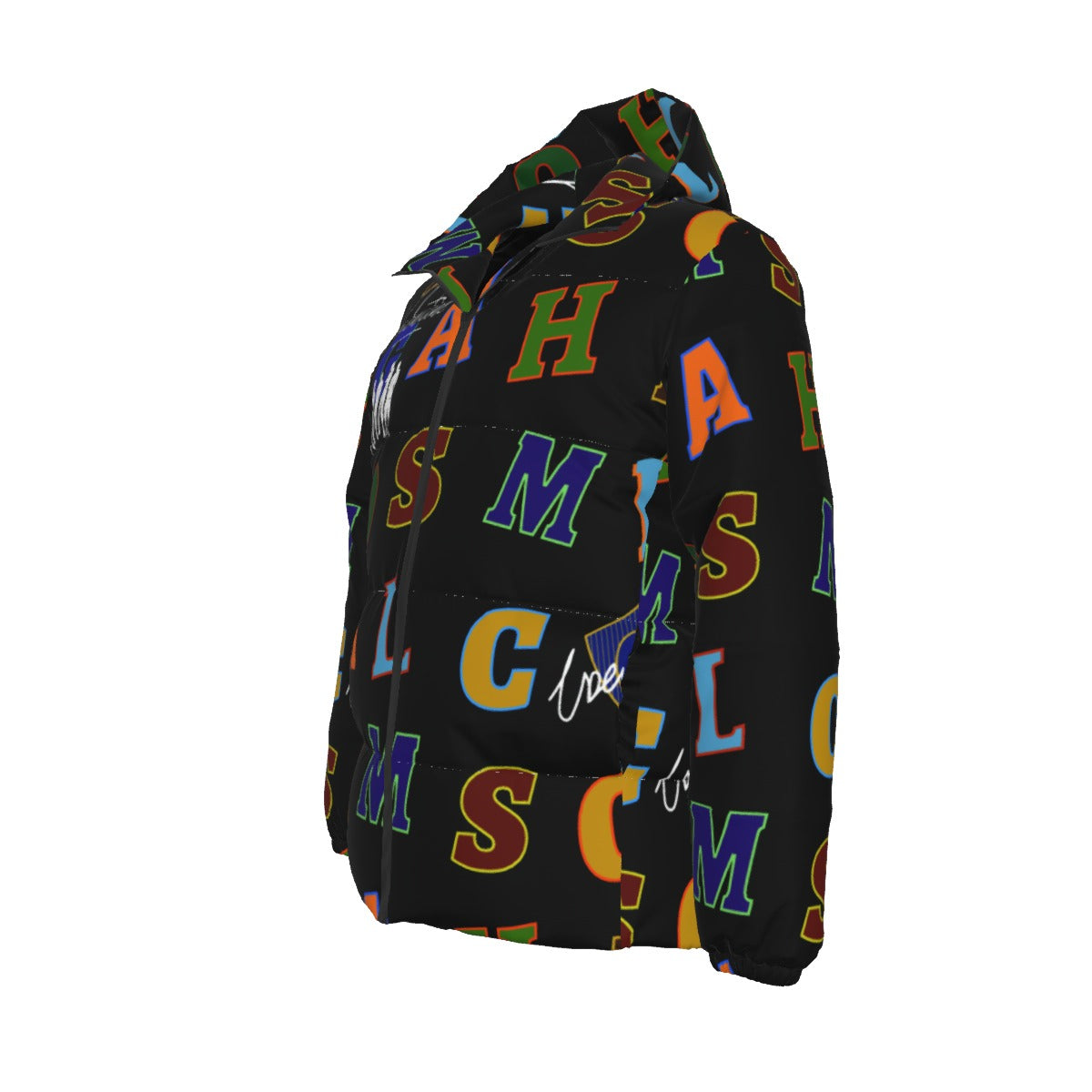 Valentine Letters Hooded Jacket Womans