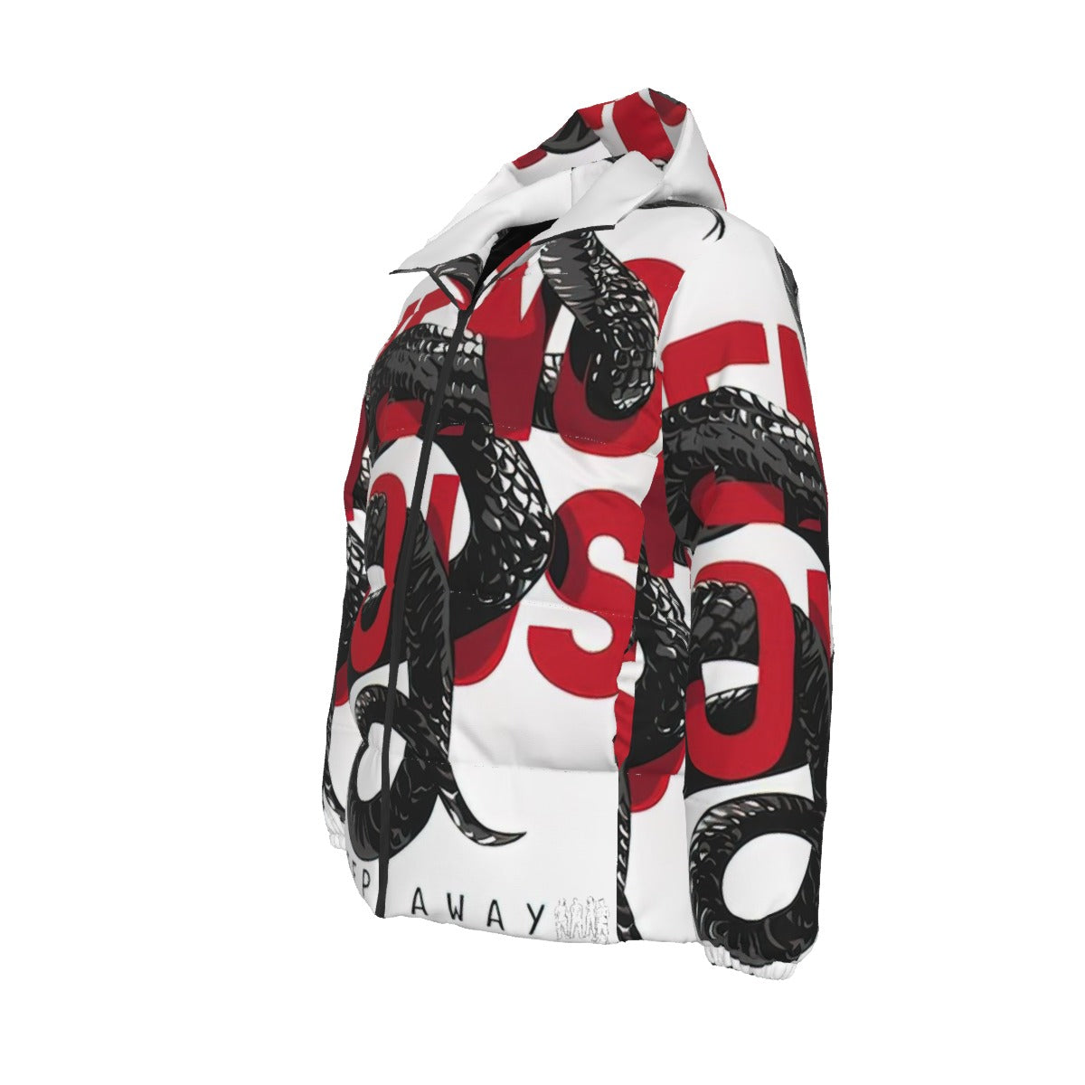 Womans Red Kundalini Snake Jacket