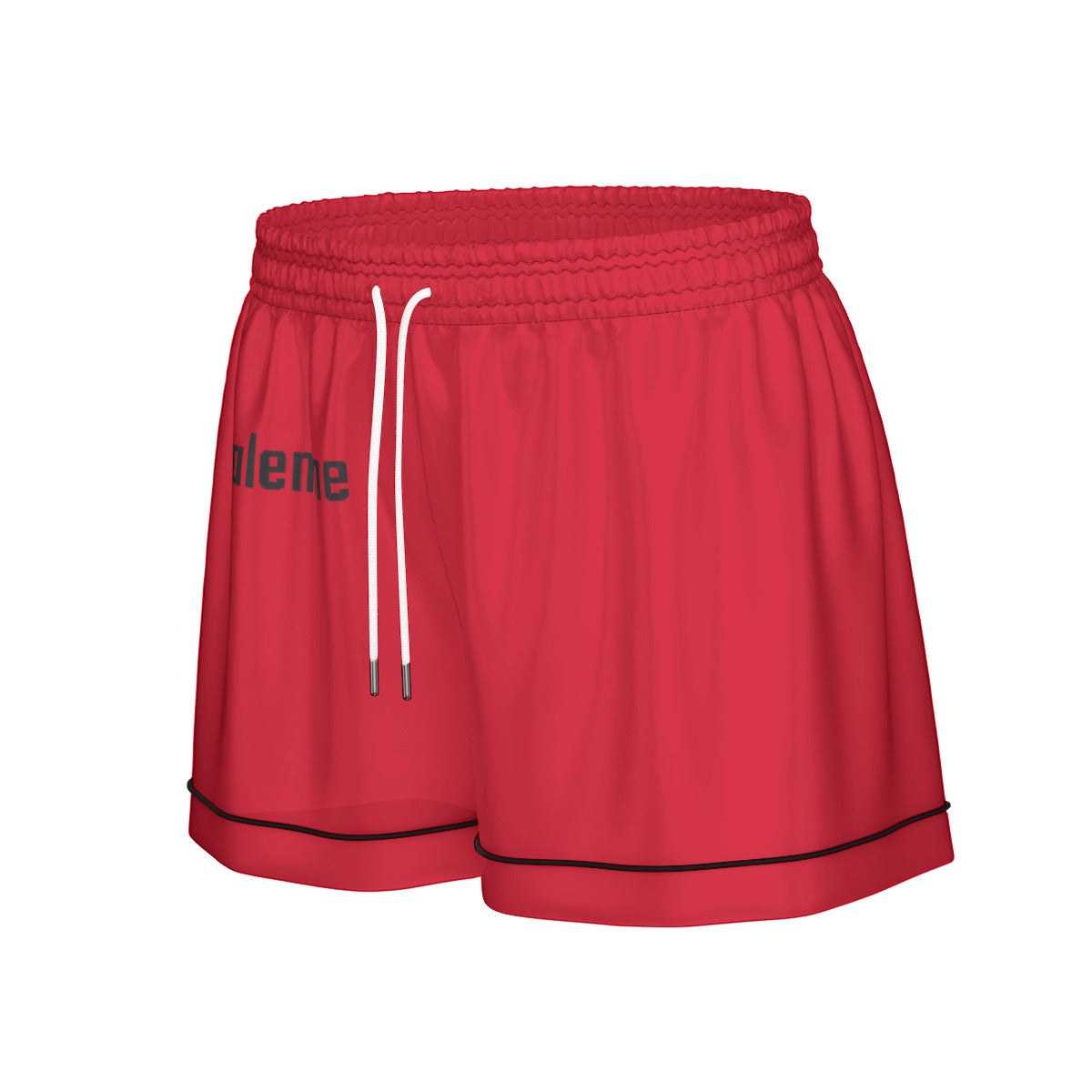 Red Silk Pajama Set