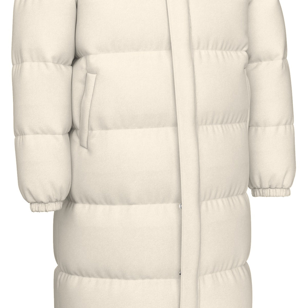 Valentine Cream Longline Jacket