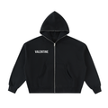 Plane Full-Zip Boxy Hoodie