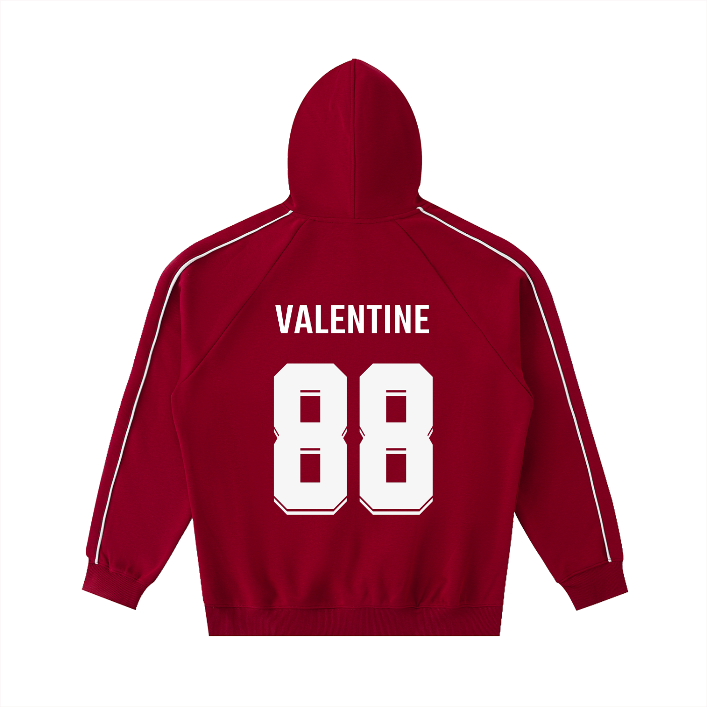 Woman’s Red Rain Hoodie