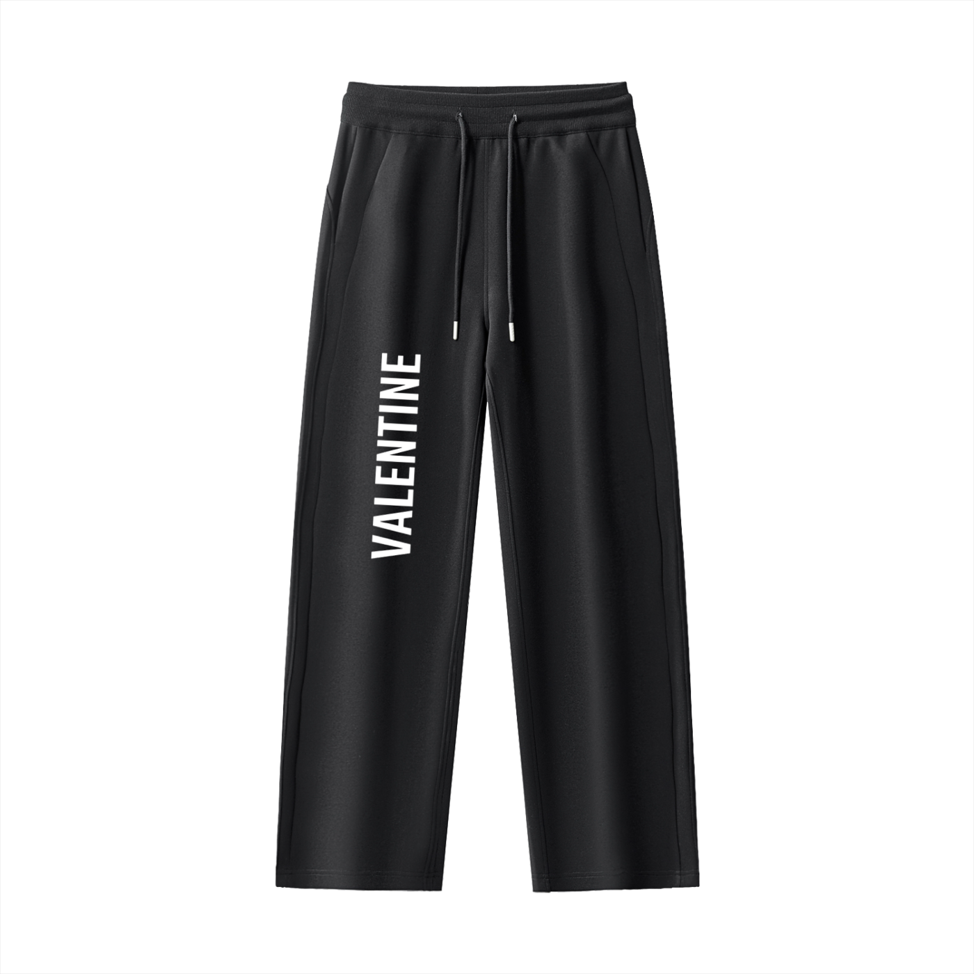 Womans Essential Drawstring Straight-Leg Sweatpants