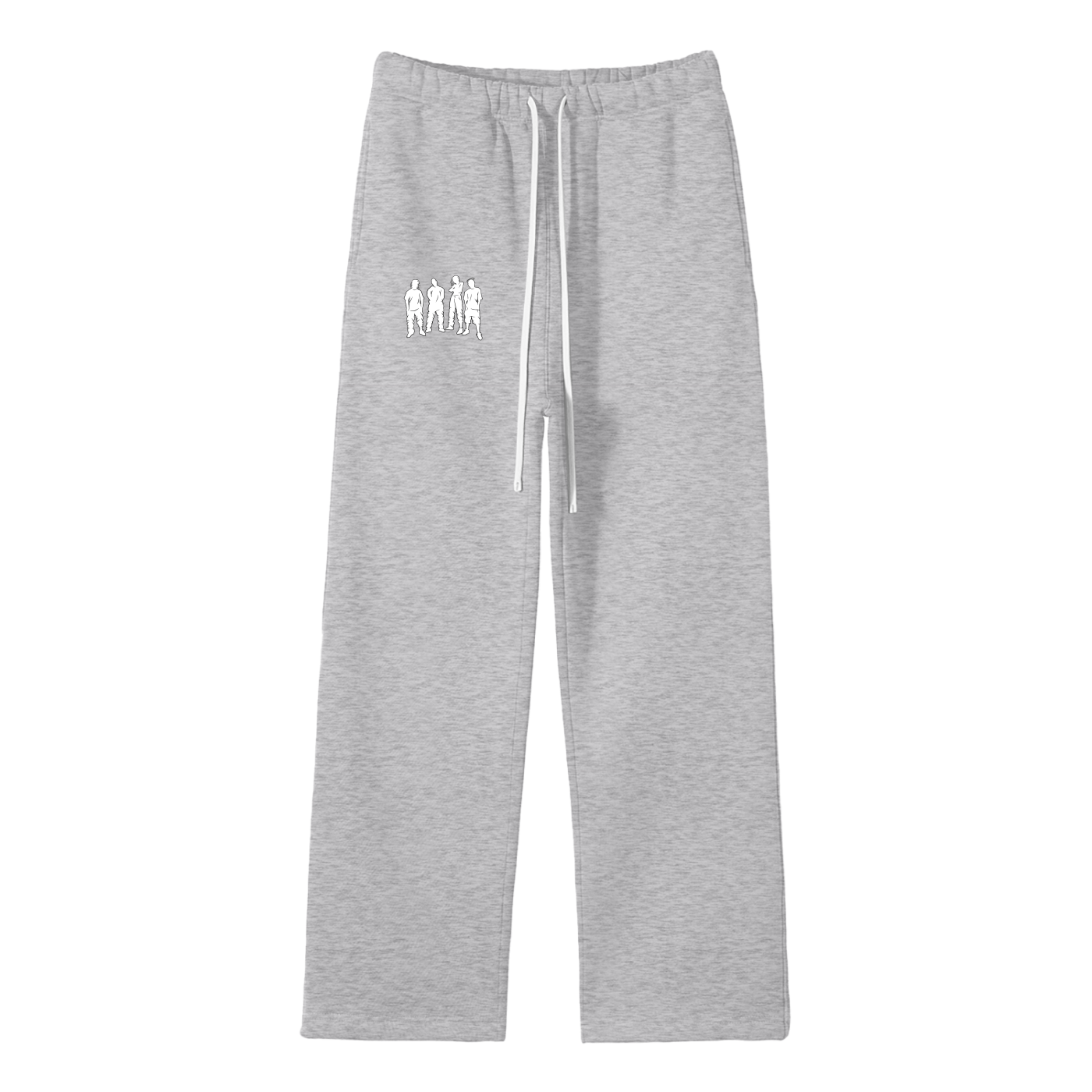 Streetwear Fleece Straight Leg Pants - Original