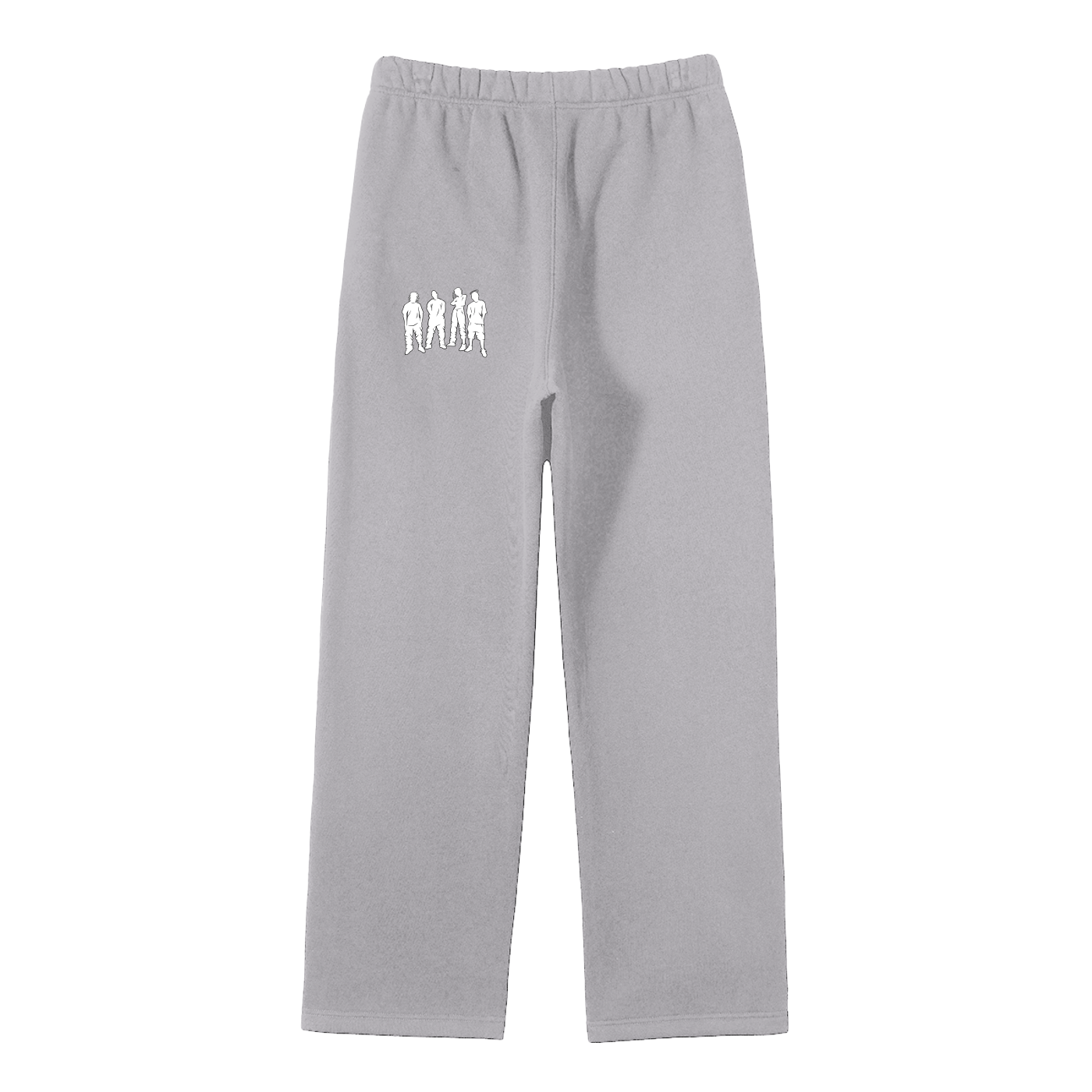 Grey Streetwear Track Pants- Love Hurts