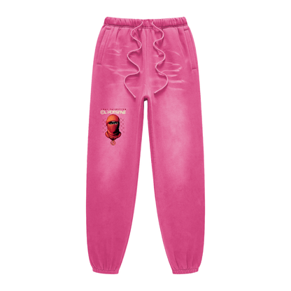 Sunfade Fleeced Sweatpants - UK Ninja