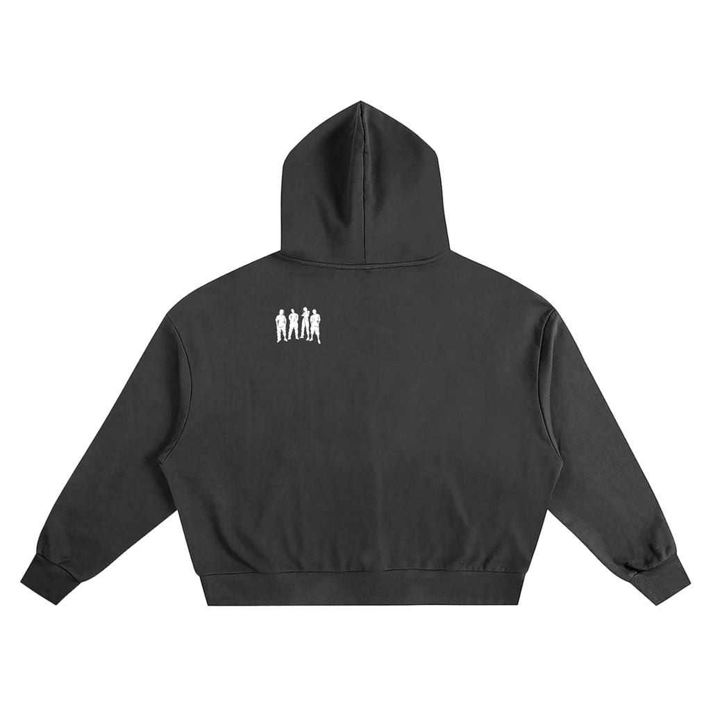 Mens Boxy Oversized Hoodie- Playful