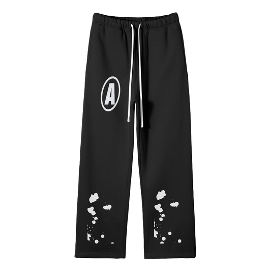 Womans Streetwear Straight Leg Pants - A