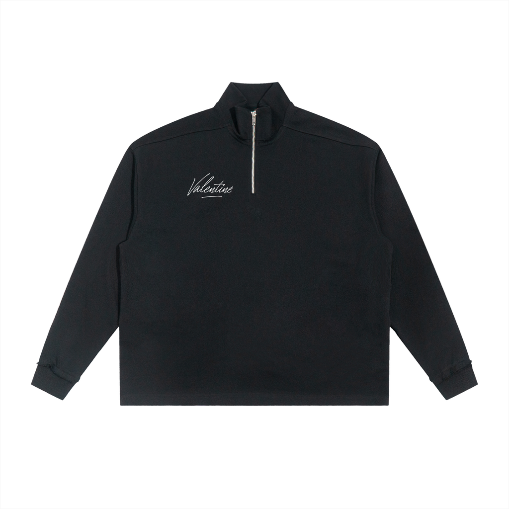 Womans Half-Zip Sweatshirt