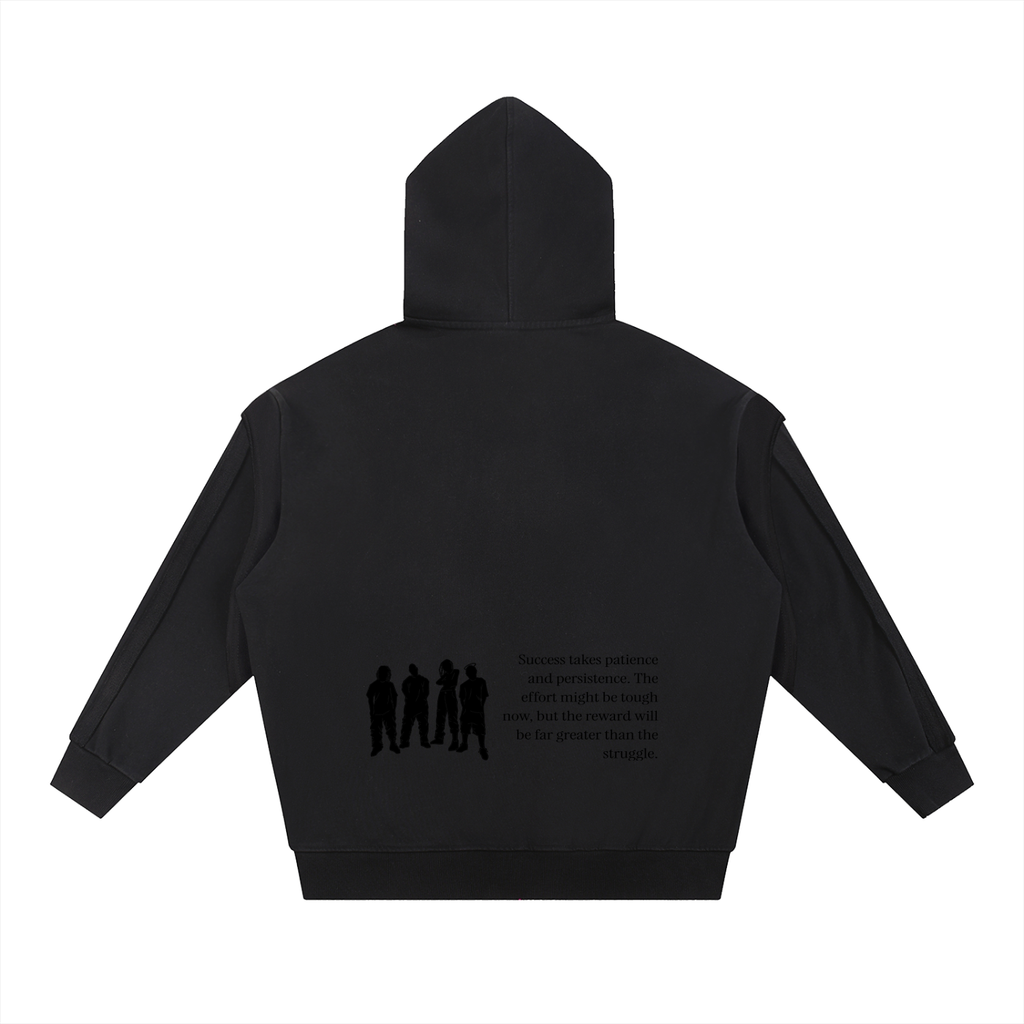 Plane Double Layered Hoodie