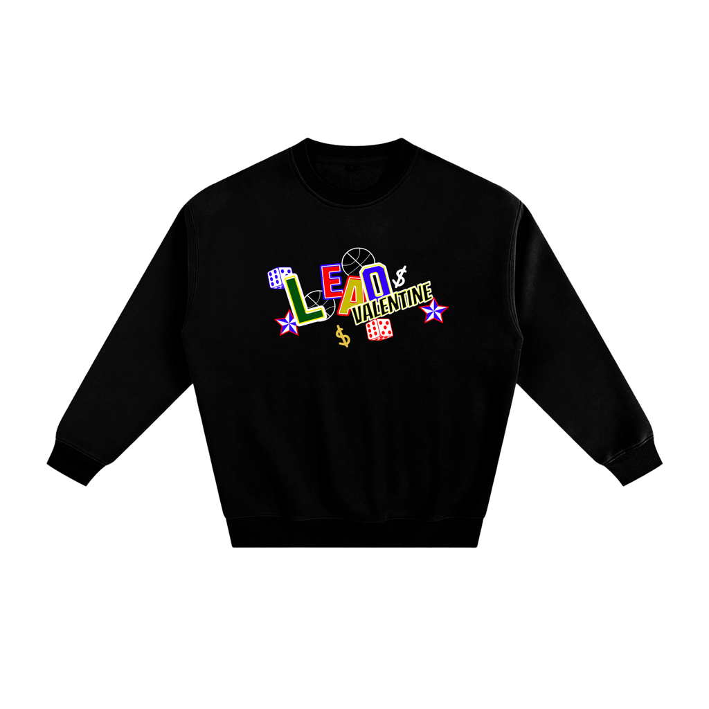 Fleeced Sweatshirt- Playful